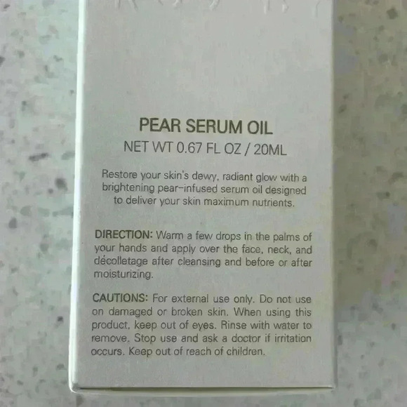 BYROE Pear Serum Oil Brightening Face Serum   - Picture 3 of 6